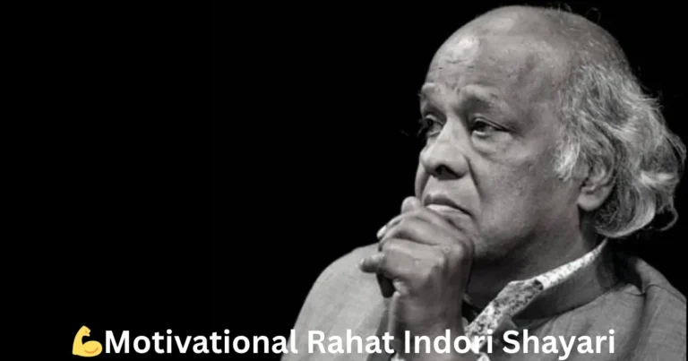 motivational rahat indori shayari