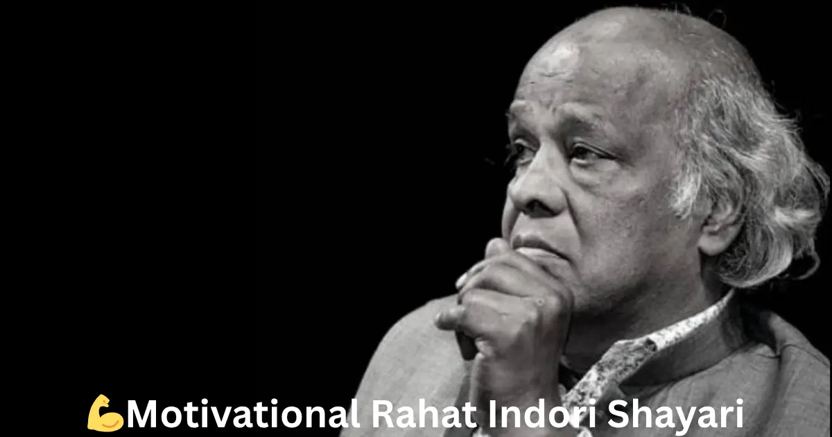 motivational rahat indori shayari