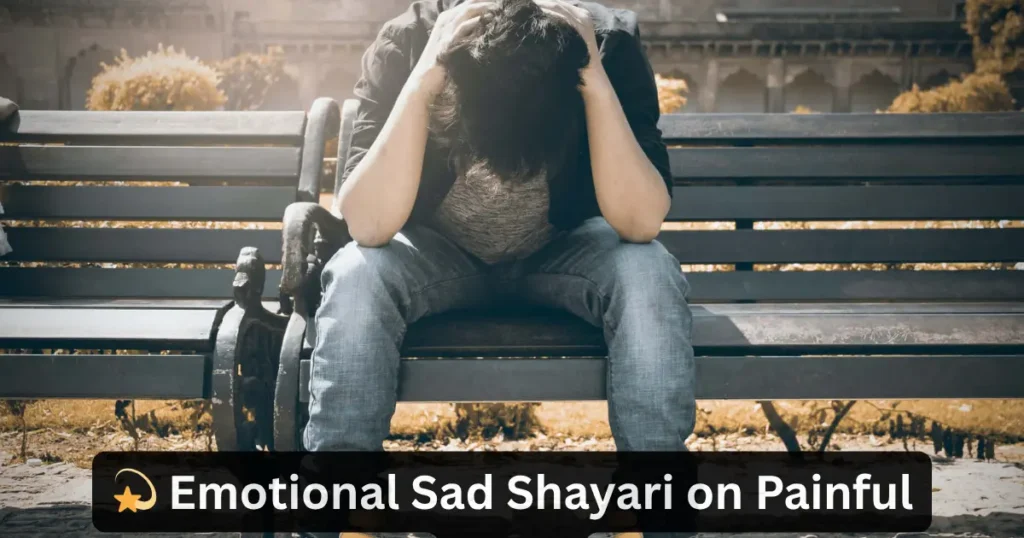 emotional sad shayari

